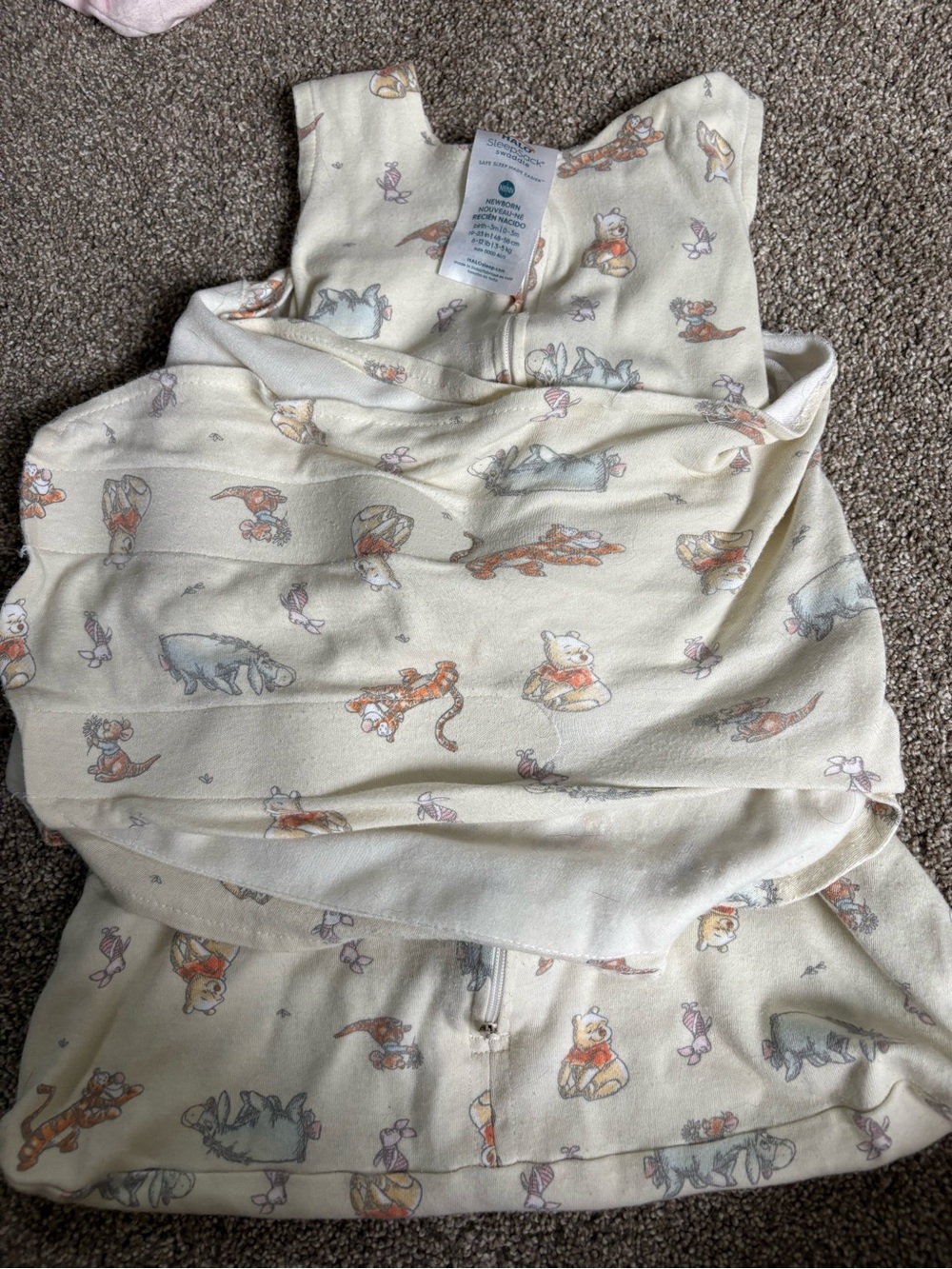 Halo: Winnie the Pooh Print Kids Pajama Sleep Sack